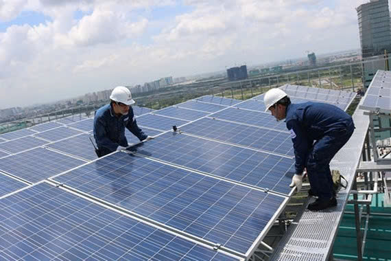 Dự án Nhà máy Điện mặt trời nổi KN Trị An II