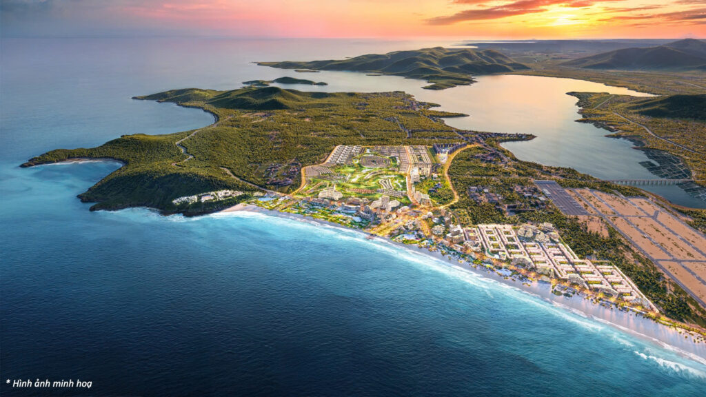 “SIÊU ĐÔ THỊ BIỂN TỐT NHẤT” GỌI TÊN CARAWORLD CAM RANH 2 Phoi canh du an CaraWorld 1