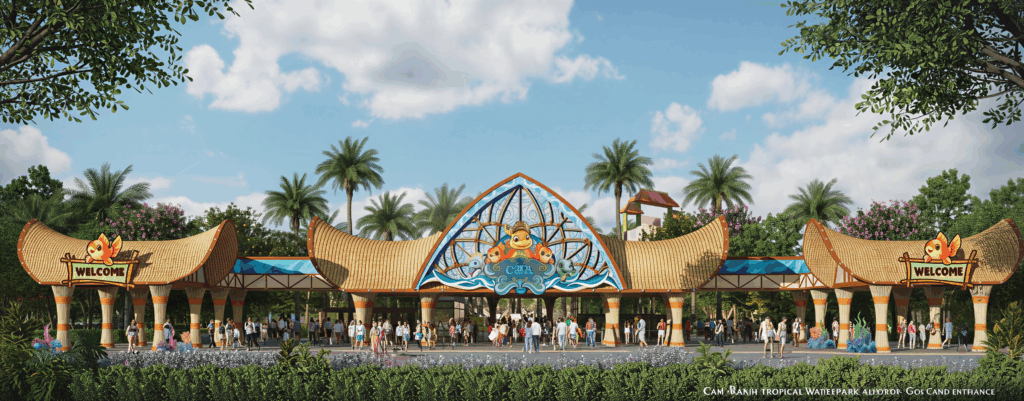 CARAWORLD CAM RANH ĐỘNG THỔ CÔNG VIÊN NƯỚC 6,7 HA 4 10