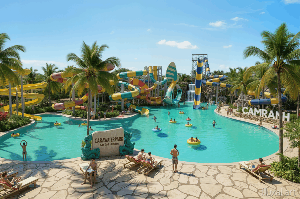 CARAWORLD CAM RANH ĐỘNG THỔ CÔNG VIÊN NƯỚC 6,7 HA 2 11